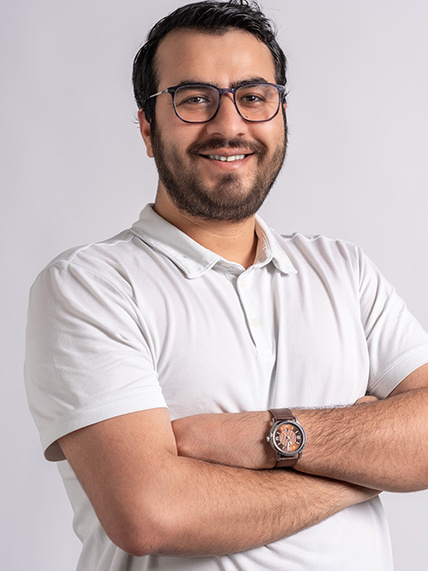 Portrait photograph of staff member, Mansoor Ahmad Bhat